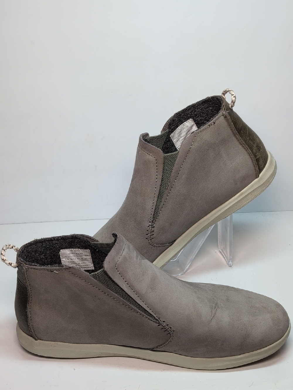 Olukai Hawai'iloa Manu Hope slip-on suede sneaker boots womans size 11 EU 41 - Picture 12 of 14